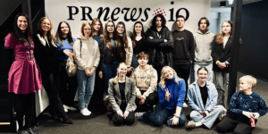 Bridging Classrooms to Corporate Hubs: Ukrainian Vabaduse Kool Students Dive into PRNEWS.IO's World