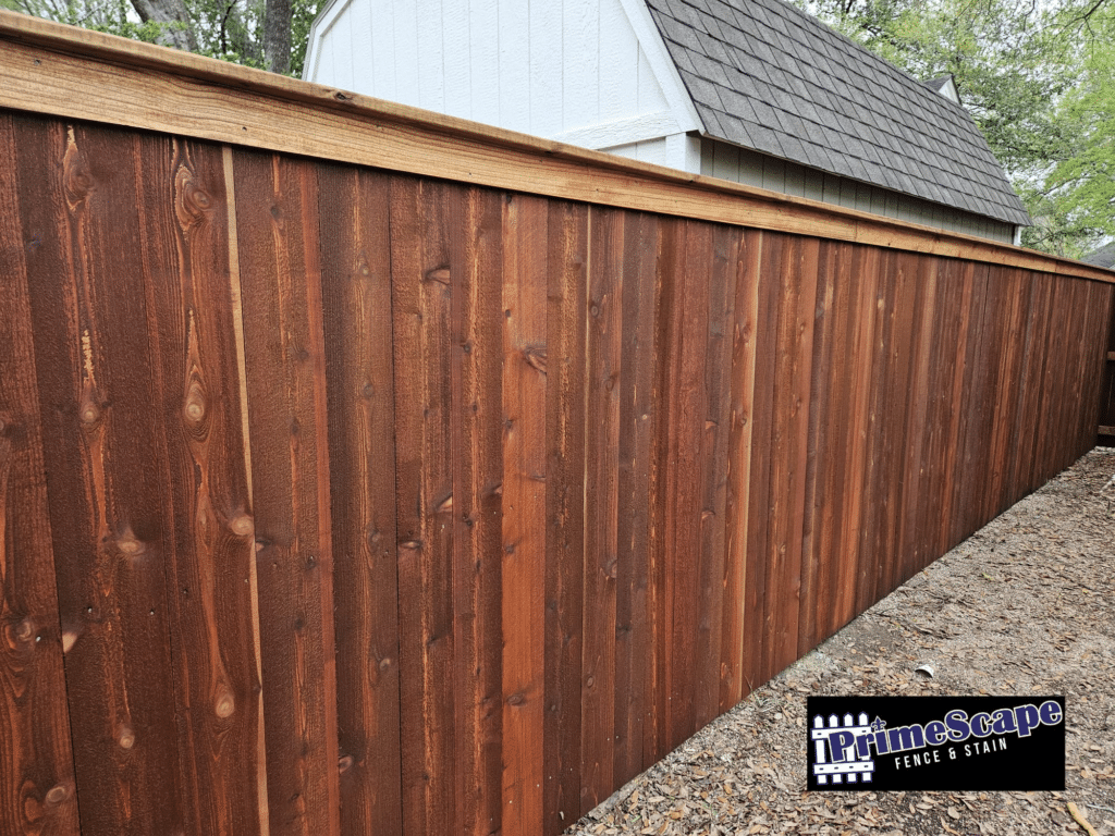 Elevating Outdoor Spaces: The Primescape Fence and Stain Difference