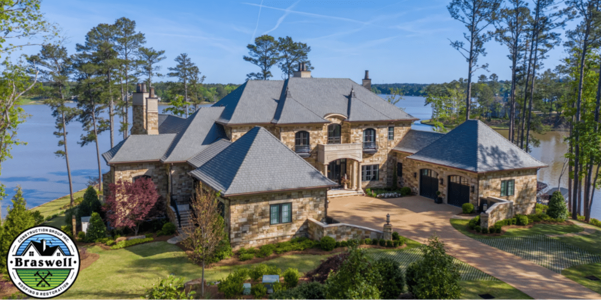 Elevate Homes in Atlanta with Braswell Construction Group’s Slate Roofs