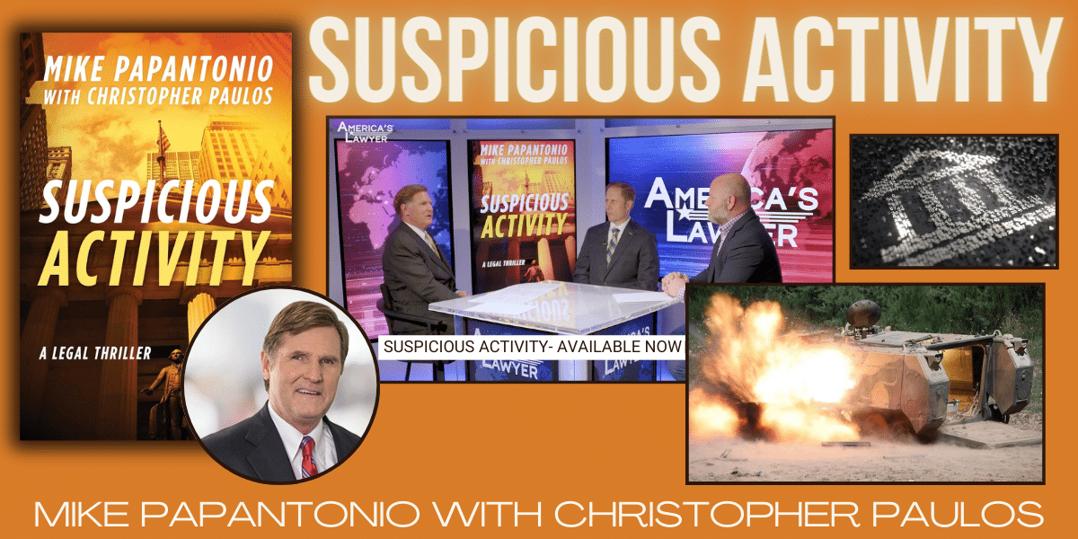 'Suspicious Activity' Interview with Author Mike Papantonio