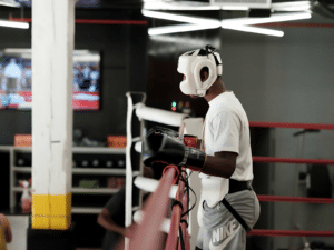 Hit N Move Safer, Lighter Headgear for Boxers