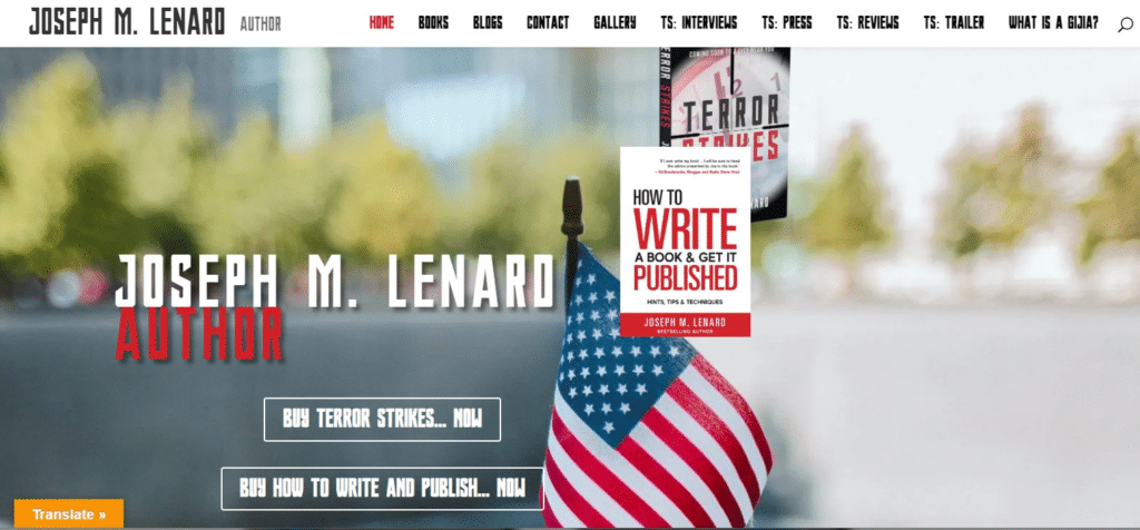 Joseph M. Lenard’s Book 'Terror Strikes' on Situational Awareness