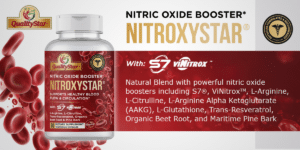 NITROXYSTAR by QualityStar Supporting Nitric Oxide and Blood Flow Naturally