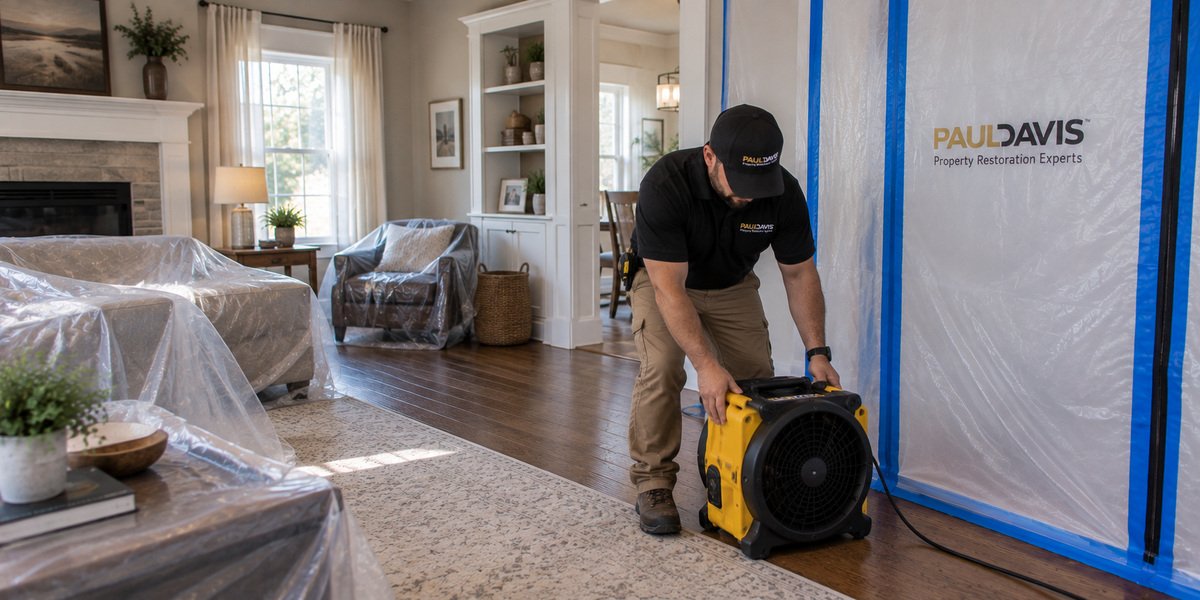 Paul Davis Restoration of Metro East Illinois Manages the Full Process So Homeowners Aren't Left on Their Own