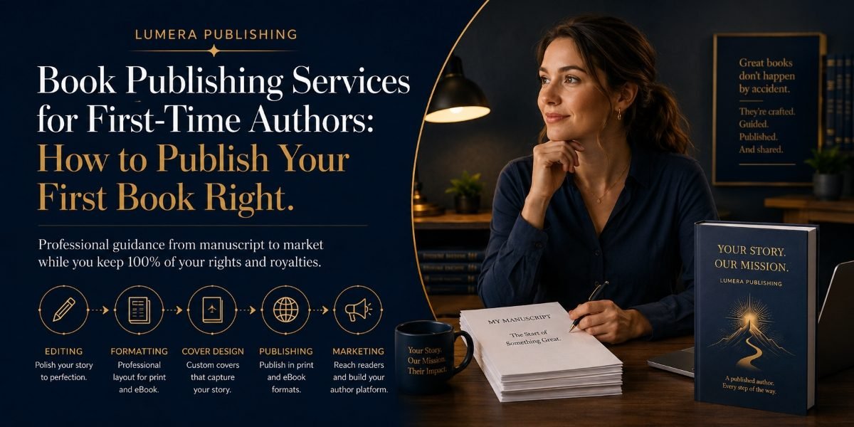 Book Publishing Services for Authors and How to Publish Your First Book Right